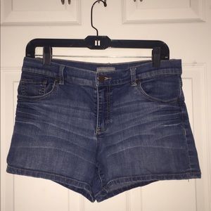 New York & Company Stretch Denim Shorts